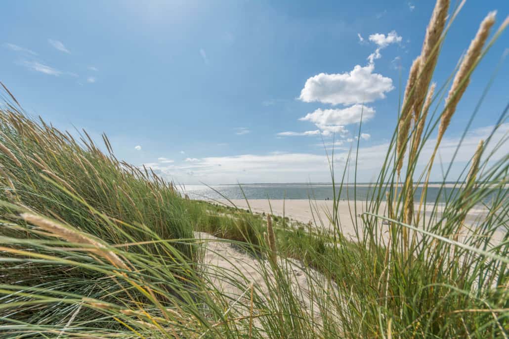Am westlichen Strand von Spiekeroog